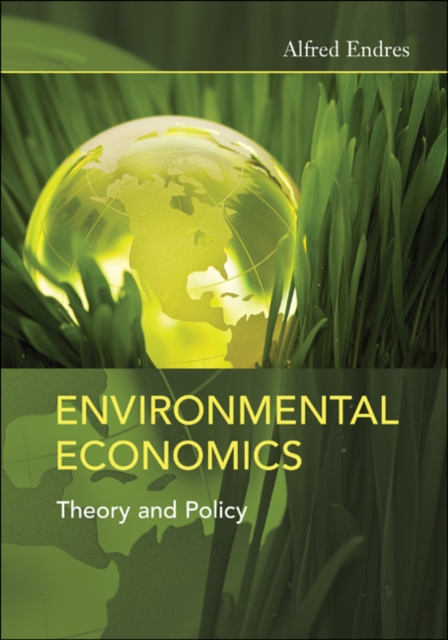 Book Cover for Environmental Economics by Alfred Endres