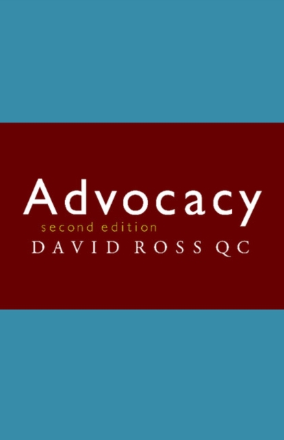 Book Cover for Advocacy by David Ross