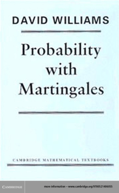Book Cover for Probability with Martingales by David Williams
