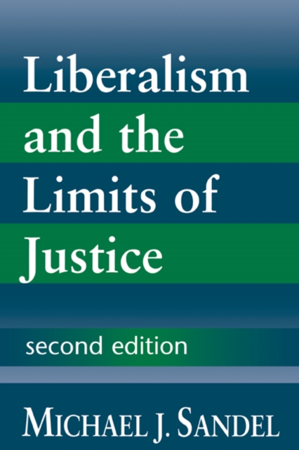 Book Cover for Liberalism and the Limits of Justice by Michael J. Sandel