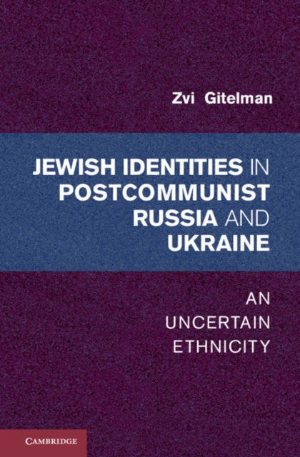 Book Cover for Jewish Identities in Postcommunist Russia and Ukraine by Zvi Gitelman