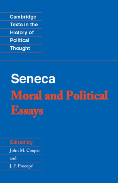 Book Cover for Seneca: Moral and Political Essays by Seneca