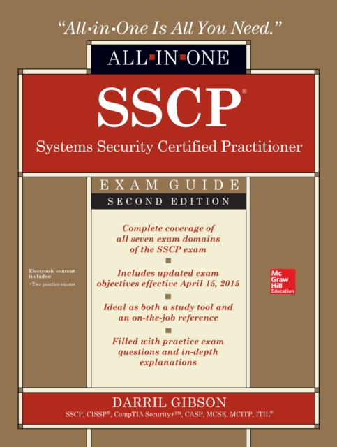 Book Cover for SSCP Systems Security Certified Practitioner All-in-One Exam Guide, Second Edition by Gibson, Darril