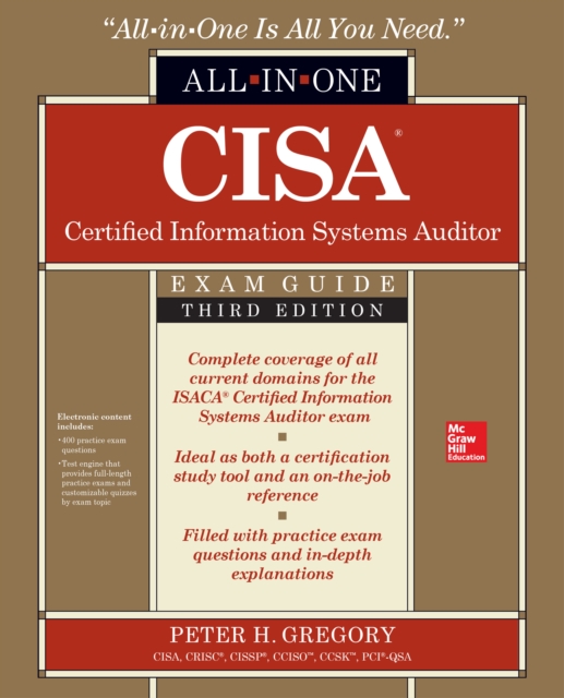 Book Cover for CISA Certified Information Systems Auditor All-in-One Exam Guide, Third Edition by Gregory, Peter H.