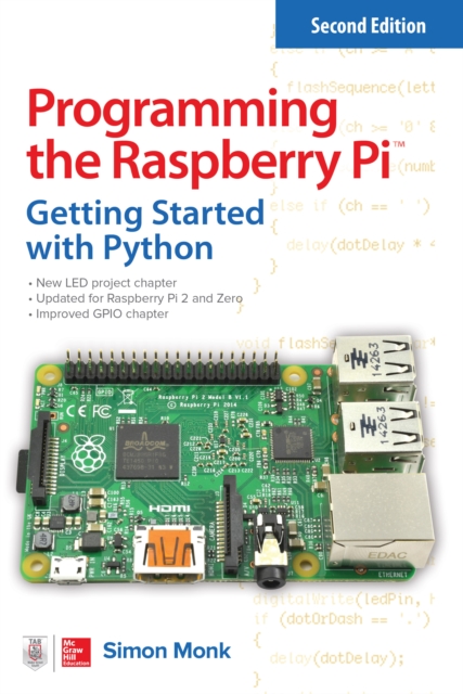 Book Cover for Programming the Raspberry Pi, Second Edition: Getting Started with Python by Simon Monk