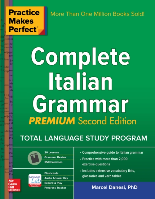 Book Cover for Practice Makes Perfect: Complete Italian Grammar, Premium Second Edition by Marcel Danesi