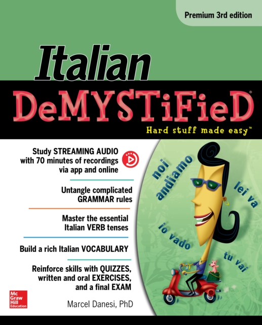 Book Cover for Italian Demystified, Premium 3rd Edition by Marcel Danesi