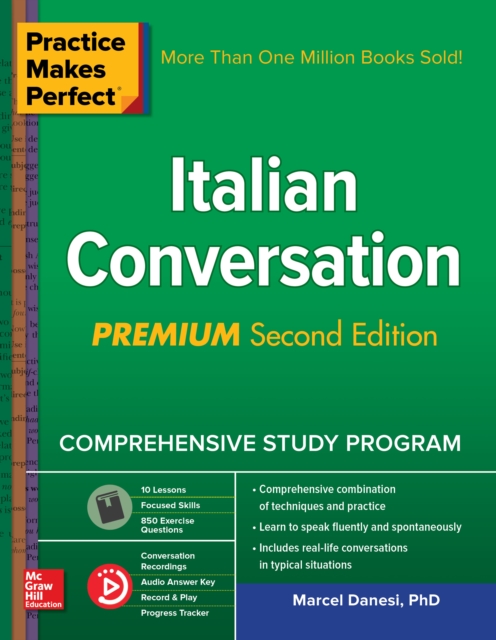 Book Cover for Practice Makes Perfect: Italian Conversation, Premium Second Edition by Marcel Danesi