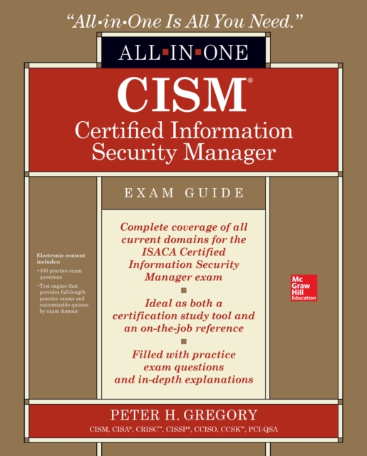 Book Cover for CISM Certified Information Security Manager All-in-One Exam Guide by Gregory, Peter H.