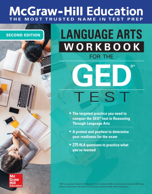 Book Cover for McGraw-Hill Education Language Arts Workbook for the GED Test, Second Edition by McGraw Hill