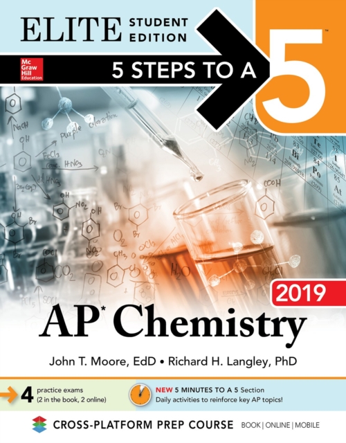 Book Cover for 5 Steps to a 5: AP Chemistry 2019 Elite Student Edition by John T. Moore