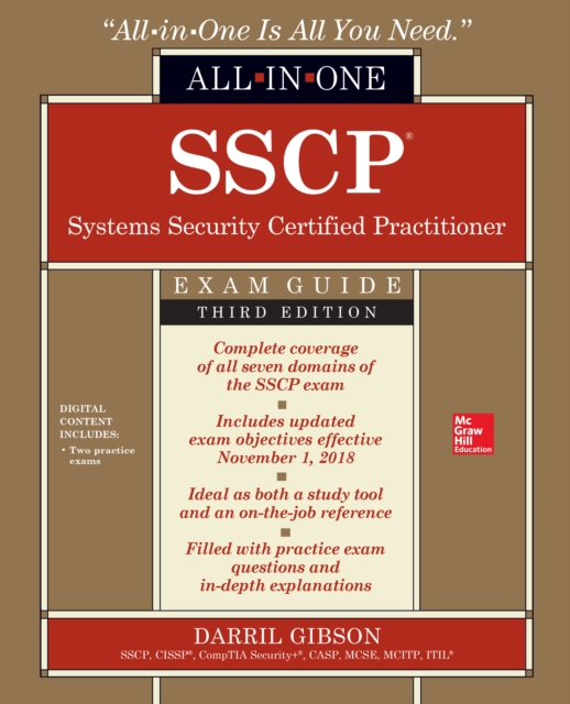 Book Cover for SSCP Systems Security Certified Practitioner All-in-One Exam Guide, Third Edition by Gibson, Darril