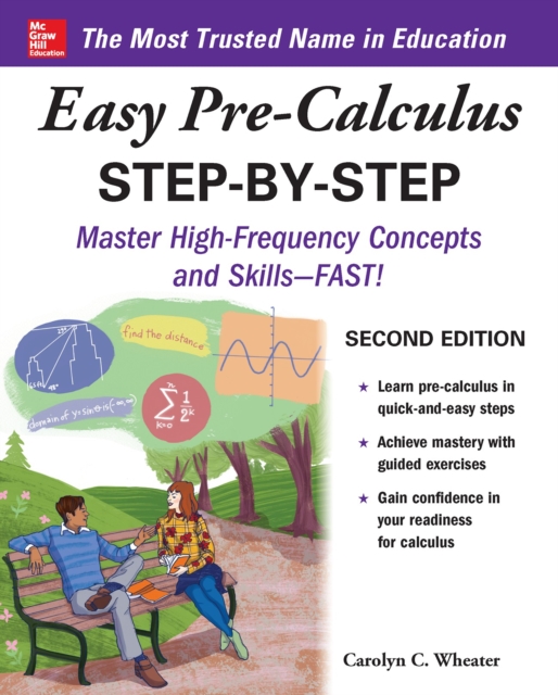 Book Cover for Easy Pre-Calculus Step-by-Step, Second Edition by Carolyn Wheater