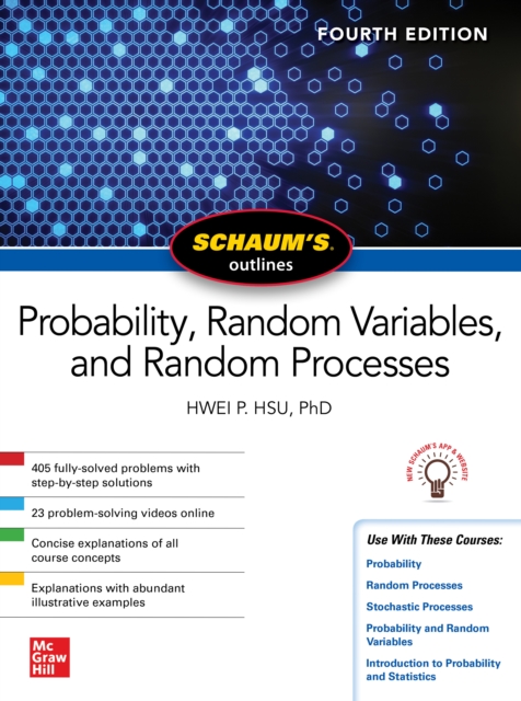 Book Cover for Schaum's Outline of Probability, Random Variables, and Random Processes, Fourth Edition by Hsu, Hwei P.