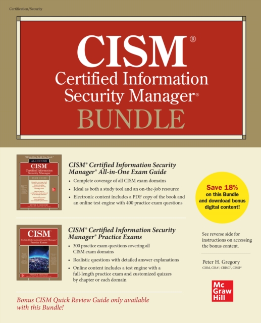 Book Cover for CISM Certified Information Security Manager Bundle by Gregory, Peter H.