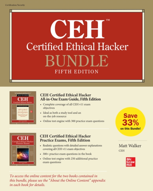 Book Cover for CEH Certified Ethical Hacker Bundle, Fifth Edition by Matt Walker