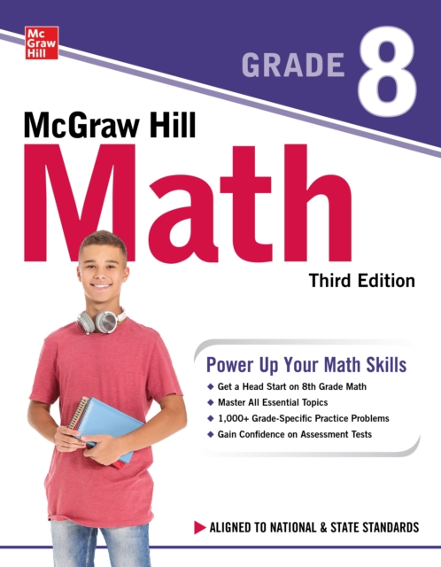 Book Cover for McGraw Hill Math Grade 8, Third Edition by McGraw Hill