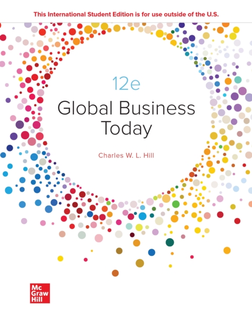 Book Cover for Global Business Today ISE by HILL