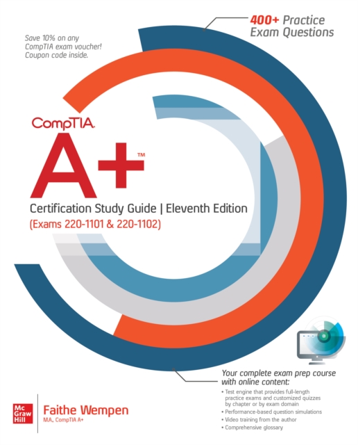 Book Cover for CompTIA A+ Certification Study Guide, Eleventh Edition (Exams 220-1101 & 220-1102) by Wempen, Faithe