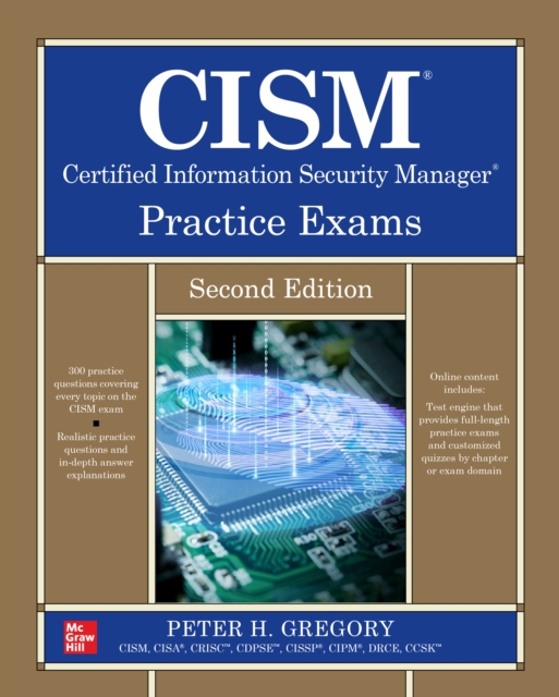 Book Cover for CISM Certified Information Security Manager Practice Exams, Second Edition by Gregory, Peter H.