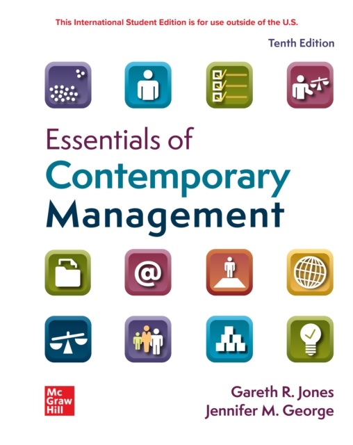 Book Cover for Essentials of Contemporary Management ISE by JONES