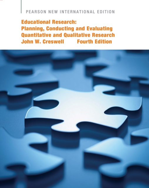 Book Cover for Educational Research: Pearson New International Edition PDF eBook by John W. Creswell