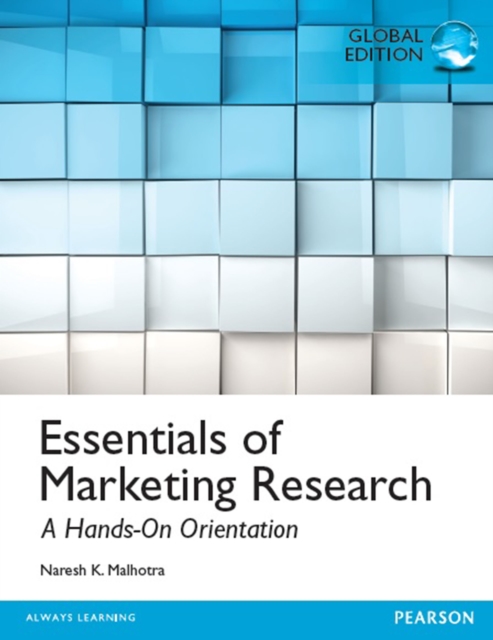 Book Cover for Essentials of Marketing Research, Global Edition by Naresh K. Malhotra