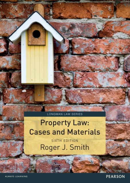 Book Cover for Property Law Cases and Materials eBook by Roger Smith