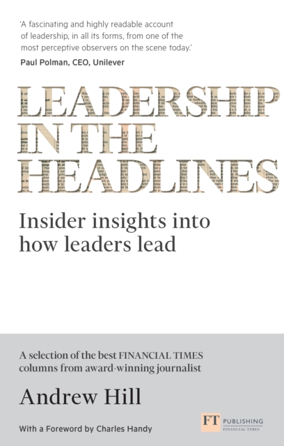 Book Cover for Leadership in the Headlines by Hill, Andrew