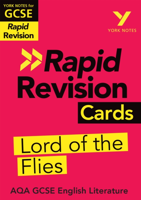 Book Cover for York Notes for AQA GCSE (9-1) Rapid Revision Cards: Lord of the Flies eBook Edition by Beth Kemp