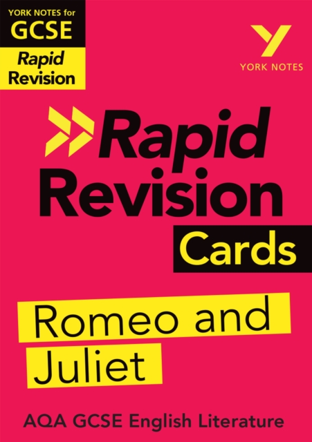 Book Cover for York Notes for AQA GCSE (9-1) Rapid Revision Cards: Romeo and Juliet eBook Edition by Alison Powell