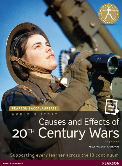 Book Cover for Pearson Baccalaureate History: Causes and Effects of 20th Century Wars 2nd Edition uPDF by Jo Thomas, Keely Rogers