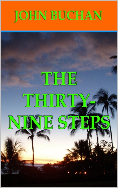 Book Cover for Thirty-Nine Steps by John Buchan