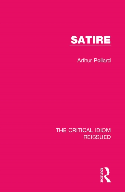 Book Cover for Satire by Pollard, Arthur