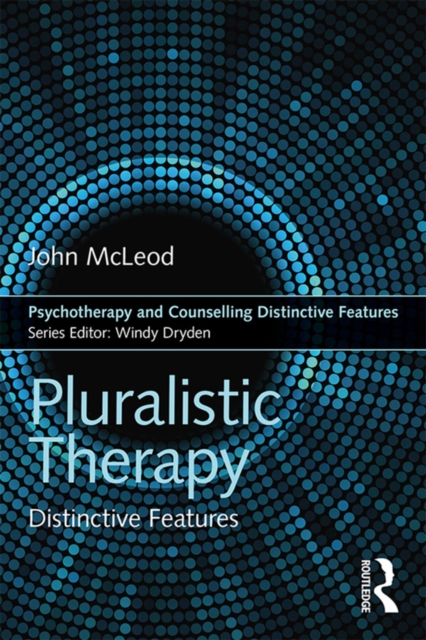 Book Cover for Pluralistic Therapy by John McLeod