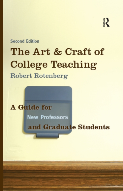 Book Cover for Art and Craft of College Teaching by Robert Rotenberg