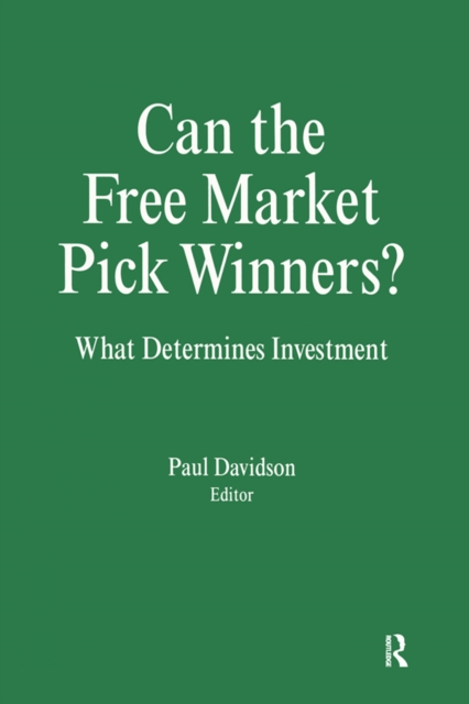 Book Cover for Can the Free Market Pick Winners? by Paul Davidson