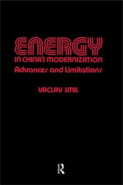 Book Cover for Energy in China's Modernization by Smil, Vaclav