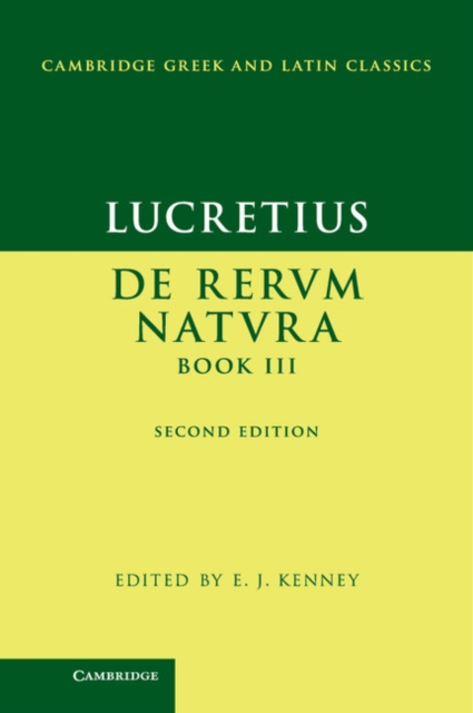 Book Cover for Lucretius: De Rerum NaturaBook III by Lucretius