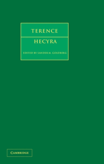 Book Cover for Terence: Hecyra by Terence