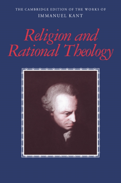 Book Cover for Religion and Rational Theology by Immanuel Kant