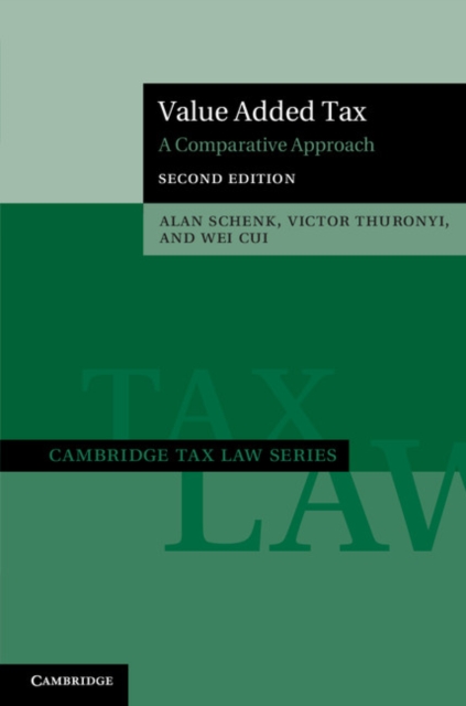 Book Cover for Value Added Tax by Alan Schenk, Victor Thuronyi, Wei Cui