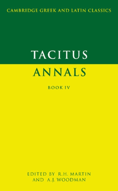 Book Cover for Tacitus: Annals Book IV by Tacitus