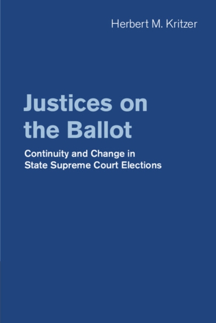 Book Cover for Justices on the Ballot by Herbert M. Kritzer