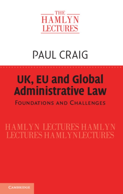 Book Cover for UK, EU and Global Administrative Law by Craig, Paul