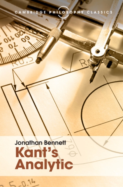 Book Cover for Kant's Analytic by Jonathan Bennett