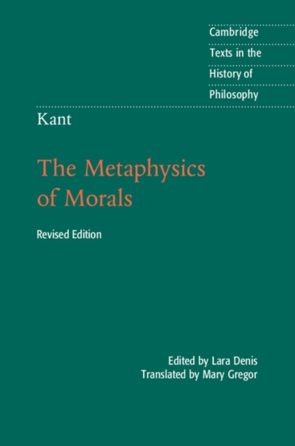 Book Cover for Kant: The Metaphysics of Morals by Immanuel Kant