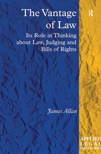 Book Cover for Vantage of Law by James Allan