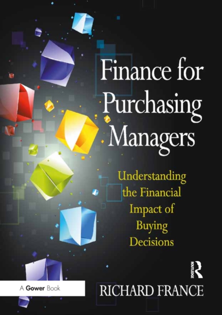 Book Cover for Finance for Purchasing Managers by Richard France