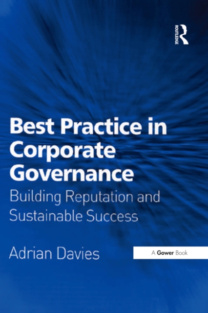 Book Cover for Best Practice in Corporate Governance by Adrian Davies